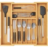 image:imageLifewit Silverware Drawer Organizer Expandable Utensil Tray for Kitchen Flatware and Cutlery Holder Wood Adjustable Storage for Spoons Forks Knives 102181 x 167 NaturalNatural