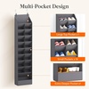 image:imageLifewit 6 Tier Over the Door Shoe Organizer with 11 Large Deep Pockets Fabric Hanging Shoes Shelf for Closet Dorm Storage Fit Up to 12 Pair Shoe Rack Holder for Sneakers Boots GrayGray