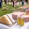 image:imageLifewit 350PCS Pink Plastic PreWrapped Tableware Sets for 50 GuestsGold