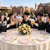 image:imageLifewit 350PCS Pink Plastic PreWrapped Tableware Sets for 50 GuestsPink