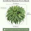 image:imageLifewit Artificial Fern Bush Faux Fern Plant with 96 Large Fern Fronds51 96 Fronds