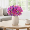 image:imageLifewit Fall Artificial Flowers for Outdoor Faux Flowers for Garden DecorFuchsia  Purple