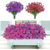 image:imageLifewit Fall Artificial Flowers for Outdoor Faux Flowers for Garden DecorFuchsia  Purple
