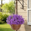 image:imageLifewit Fall Artificial Flowers for Outdoor Faux Flowers for Garden DecorPurple