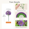 image:imageLifewit Fall Artificial Flowers for Outdoor Faux Flowers for Garden DecorPurple