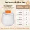 image:imageLifewit Fall Artificial Flowers for Outdoor Faux Flowers for Garden DecorSunset Orange