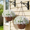 image:imageLifewit Fall Artificial Flowers for Outdoor Faux Flowers for Garden DecorWhite
