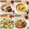 image:imageLifewit Gold Plastic Silverware Disposable Heavy Duty flatware SetGold