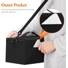 image:imageLifewit Insulated Lunch Box for Women Men Adults LeakProof Lunch Bag with Adjustable Strap Reusable Soft Cooler Tote Food Container for Work Picnic Travel Black 98 x 61 x 67