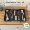image:imageLifewit Utensil Organizer for Kitchen Drawers Expandable Utensil TrayBlack