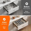 image:imageLifewit Utensil Organizer for Kitchen Drawers Expandable Utensil TrayGray