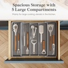 image:imageLifewit Utensil Organizer for Kitchen Drawers Expandable Utensil TrayGray