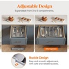 image:imageLifewit Utensil Organizer for Kitchen Drawers Expandable Utensil TrayGray
