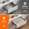 image:imageLifewit Utensil Organizer for Kitchen Drawers Expandable Utensil TrayWhite