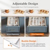 image:imageLifewit Utensil Organizer for Kitchen Drawers Expandable Utensil TrayWhite