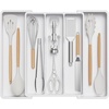 image:imageLifewit Utensil Organizer for Kitchen Drawers Expandable Utensil TrayWhite