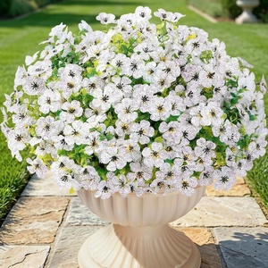 image:imageLifewit Fall Artificial Flowers for Outdoor Faux Flowers for Garden DecorWhite